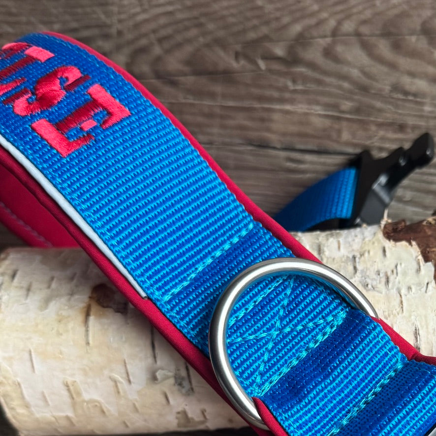 Hundehalsband bestickt Cobra Austrialpin