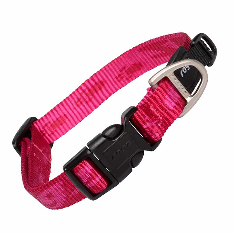 Rogz-Alpinist-Halsband-himbeer-pink