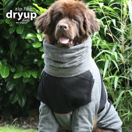DRyup cape body zip.fit grau