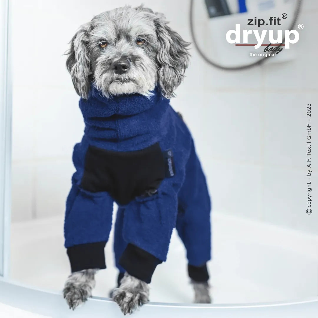 Hundebademantel dryup zip.fit body marine