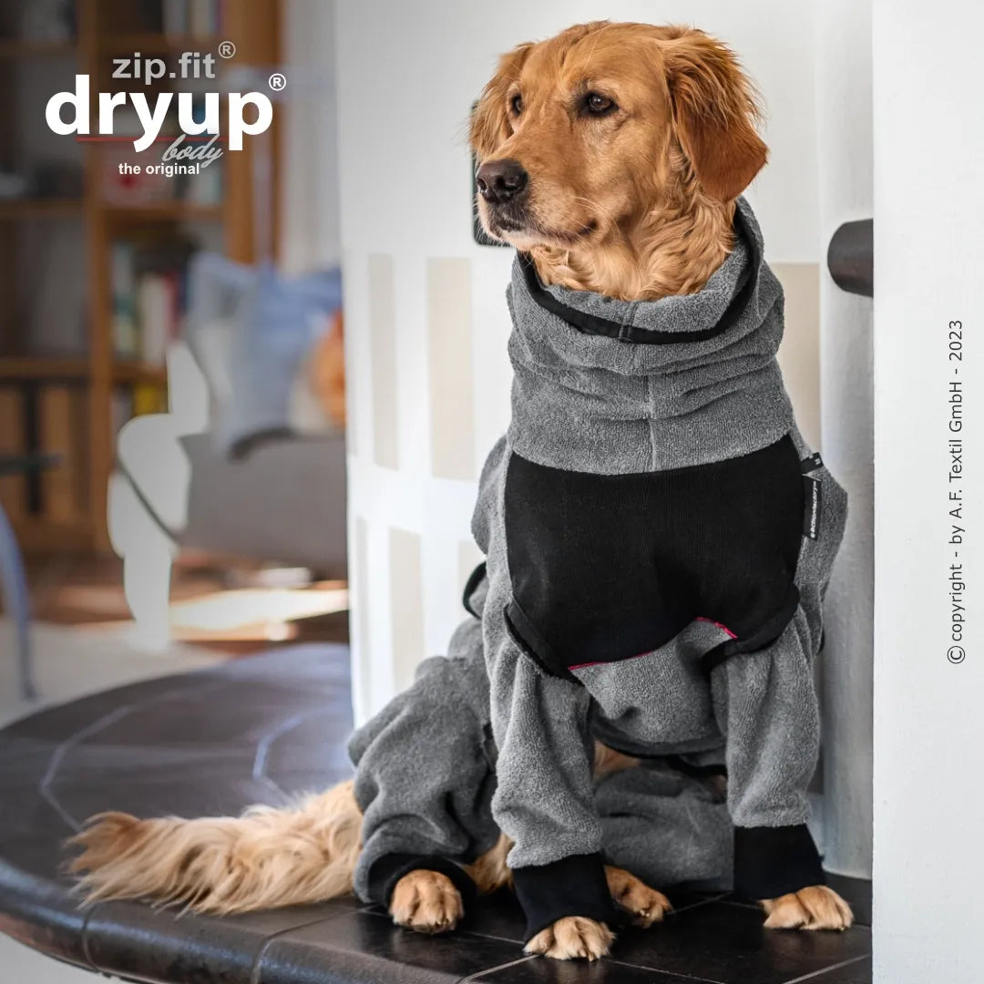 Hundebademantel dryup zi.fit grau