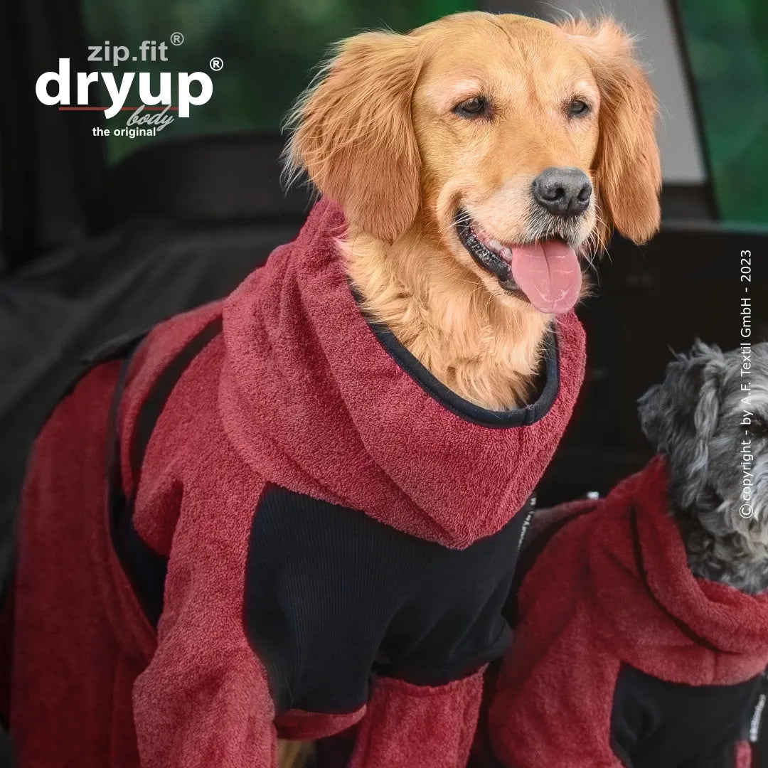 Hundebademantel dryup zi.fit bordeaux