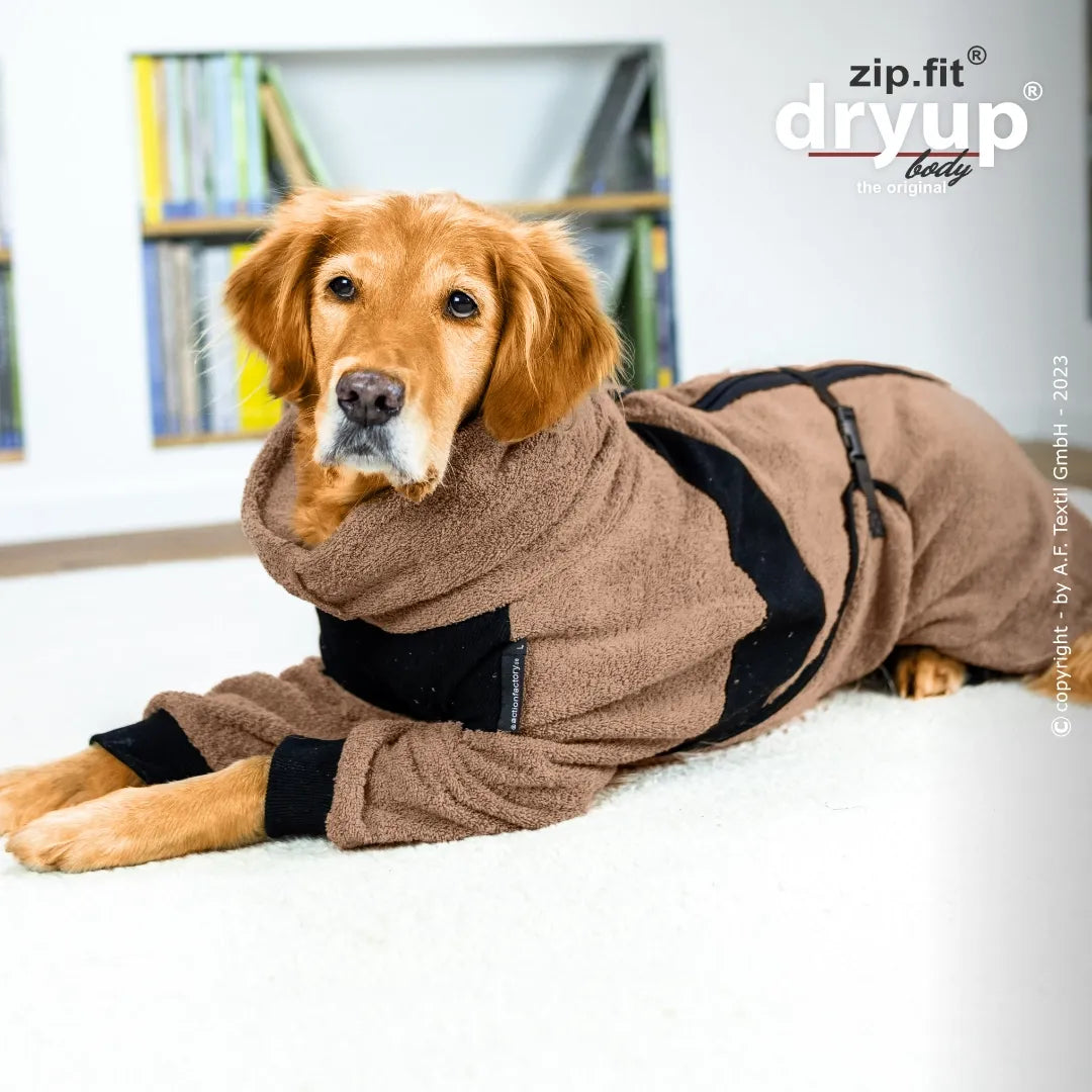 Hundebademantel dryup zi.fit coffee