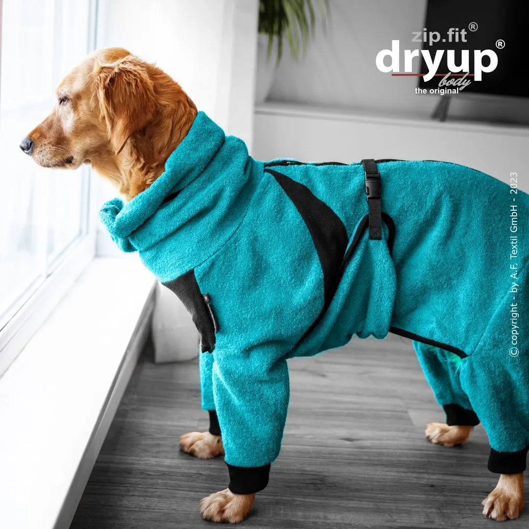 Hundebademantel dryup zi.fit petrol