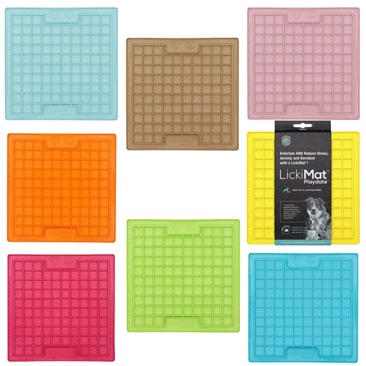 Schleckmatte LickiMat Playdate 20x20 cm