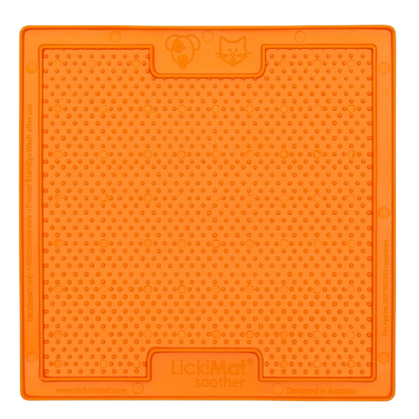 ckimat Schleckmatte Soother orange