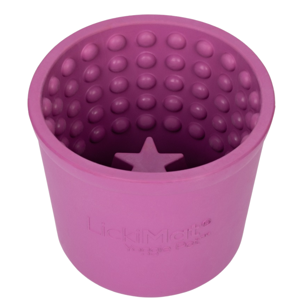 lickimat yoggie pot lila