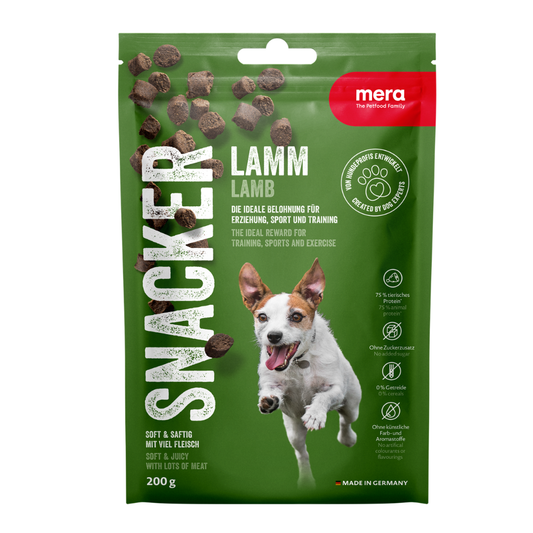 mera Snacker Lamm Hundeleckerlies 200 g