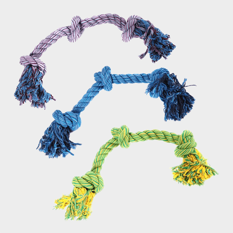 Nuts for Knots Spieltau mit 3 Knoten versch. Größen