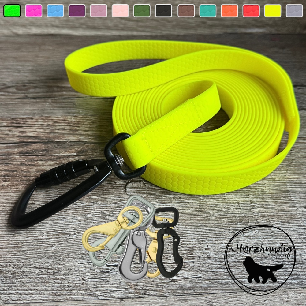 Wasserfeste Soft-PVC Schleppleine individuell konfigurieren