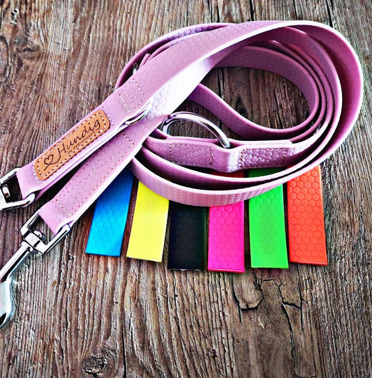 Führleine Soft-PVC Hundeleine 3fach verstellbar 20mm